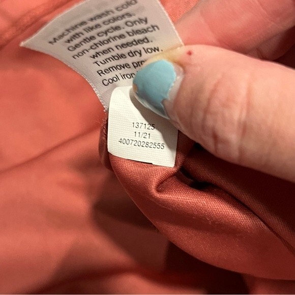 Nine West Ruffle Blouson Dress in Mauve Jewel Size XS - Picture 8 of 10